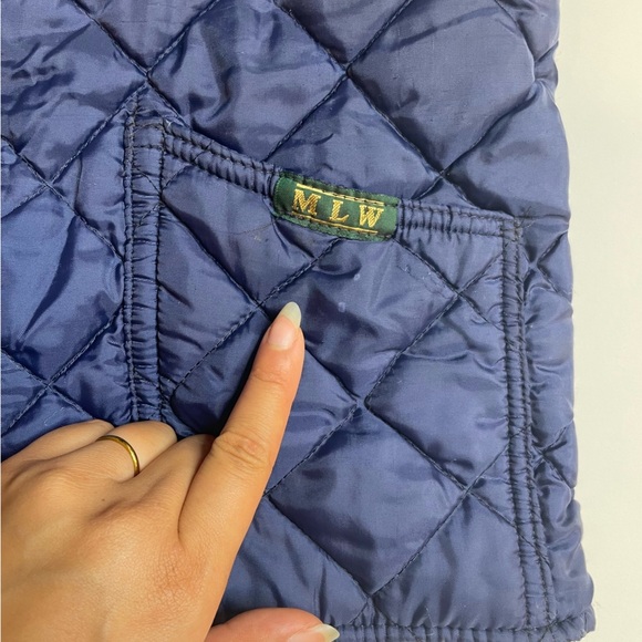 💙 Vintage Exclusive MLW Vest – Shades of Blue with Velvet Detail 💙 - Picture 14 of 16